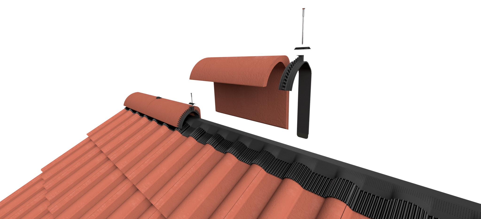 Dry Ridge & Hip Kit  Ulti-Mate Roofing Products