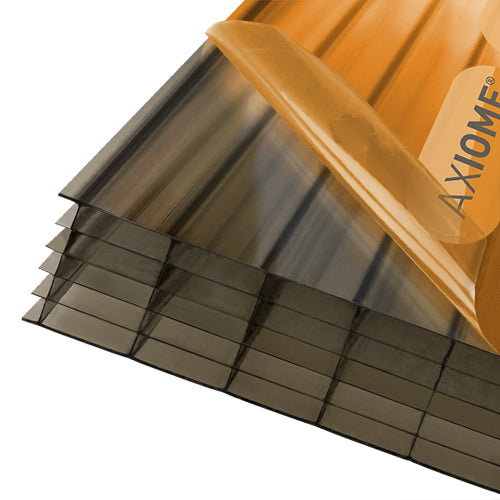 CLEAR AMBER | Axiome BRONZE Polycarbonate Sheet (35mm)