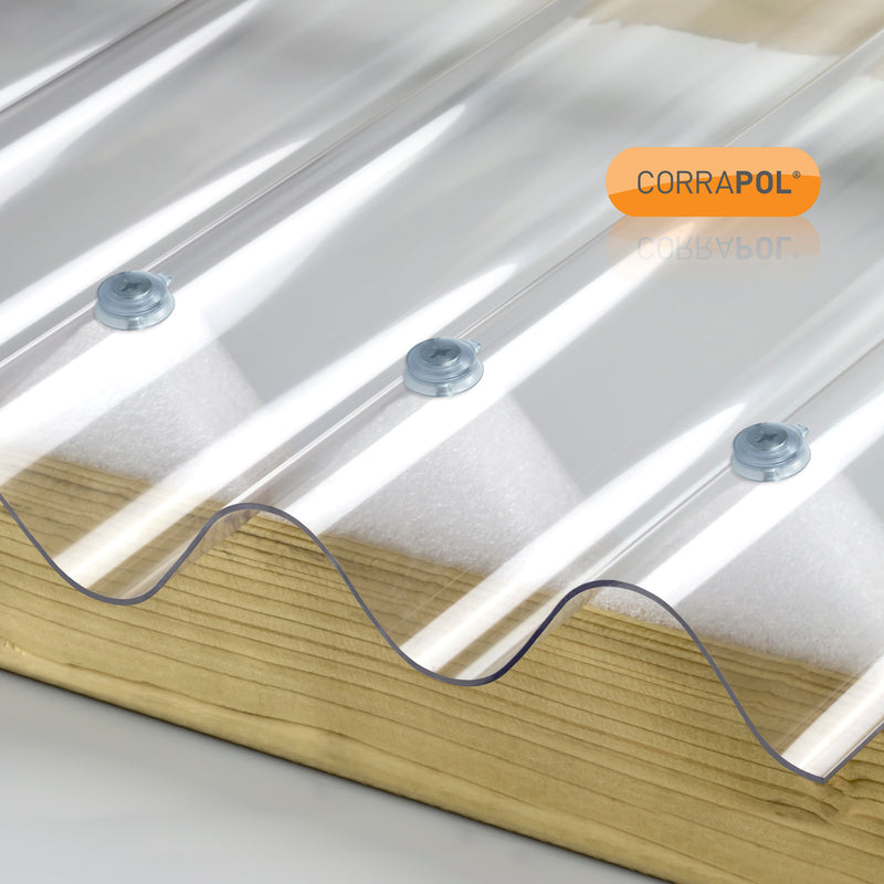 CLEAR AMBER | Corrapol foam eaves fillers (Low & High Profile)