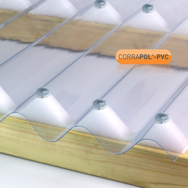 CLEAR AMBER | Corrapol PVC DIY Grade Sheet