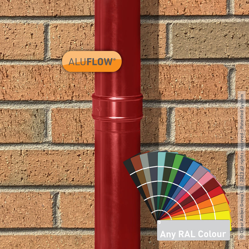 CLEAR AMBER | Aluflow Downpipe Connector