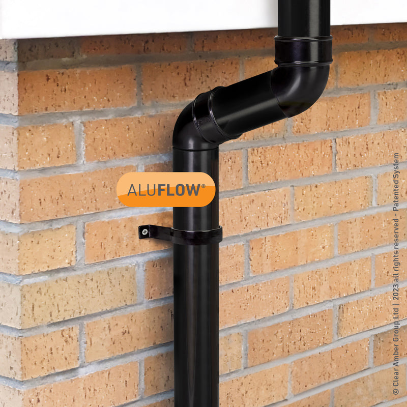 CLEAR AMBER | Aluflow Downpipe Bracket