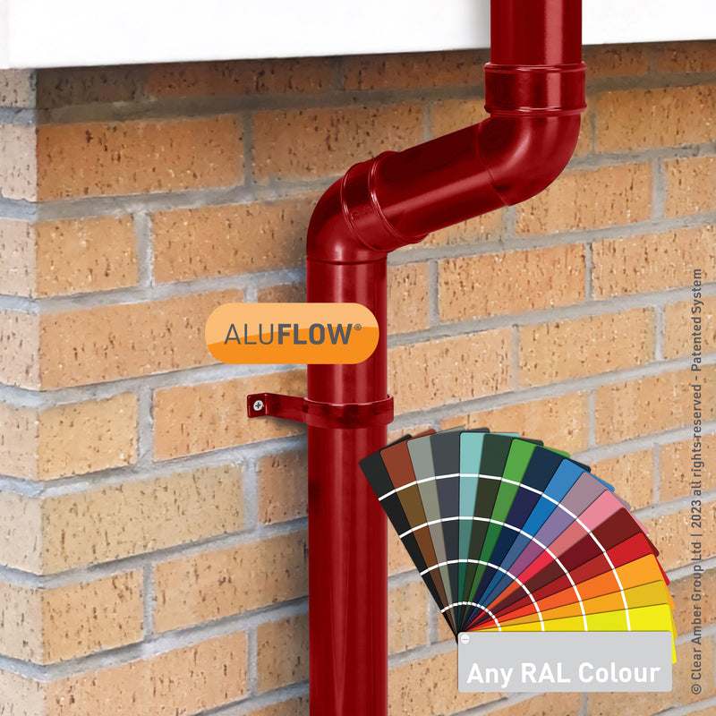 CLEAR AMBER | Aluflow Downpipe Bracket