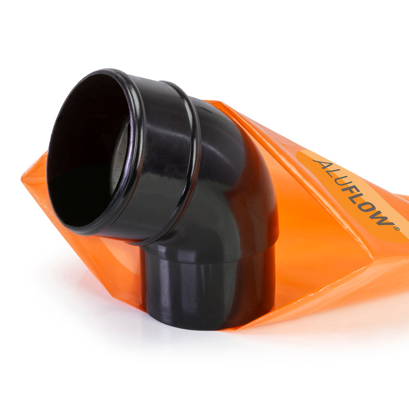 CLEAR AMBER | Aluflow Downpipe Offset Bend 112