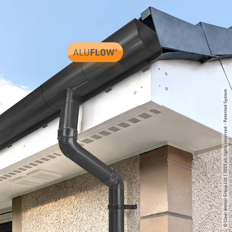 CLEAR AMBER | Aluflow Rock N Lock Gutter Bracket