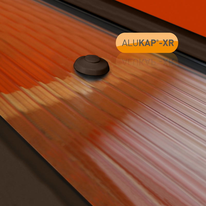 CLEAR AMBER | Alukap-XR Fixing Buttons for 10-35mm