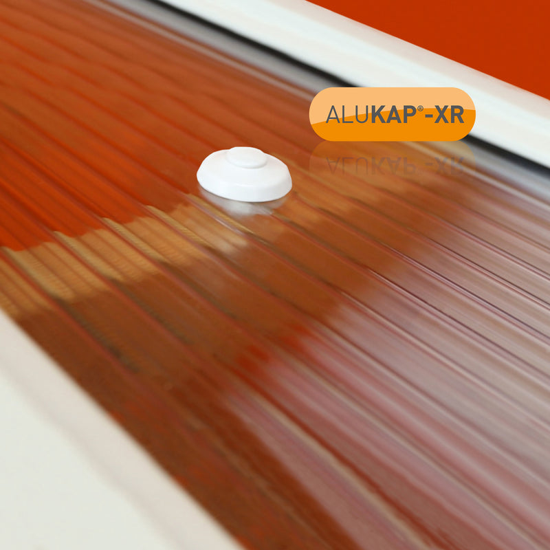 CLEAR AMBER | Alukap-XR Fixing Buttons for 10-35mm