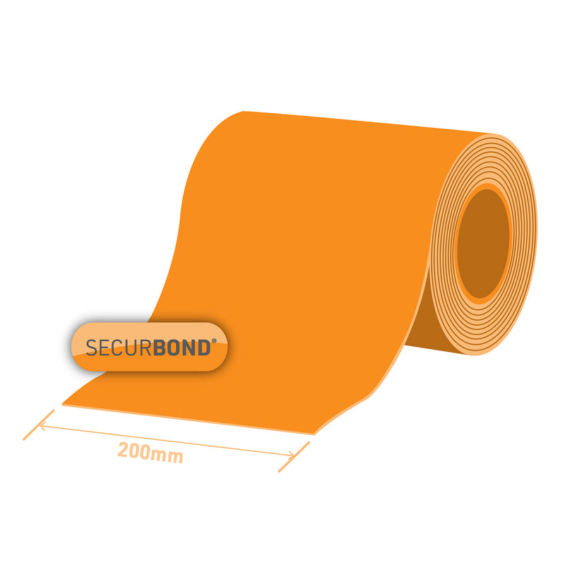 CLEAR AMBER | Securbond Flashing Tape 10m