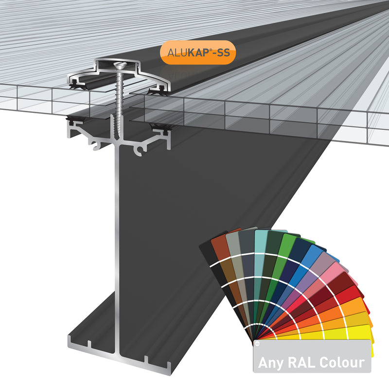 CLEAR AMBER | Alukap-SS High Span Bar | 2-6m