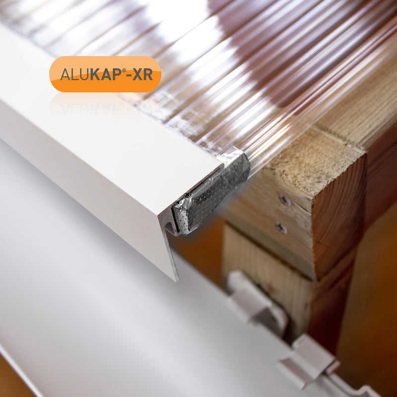 CLEAR AMBER | Alukap-XR End Stop Bar | 10mm