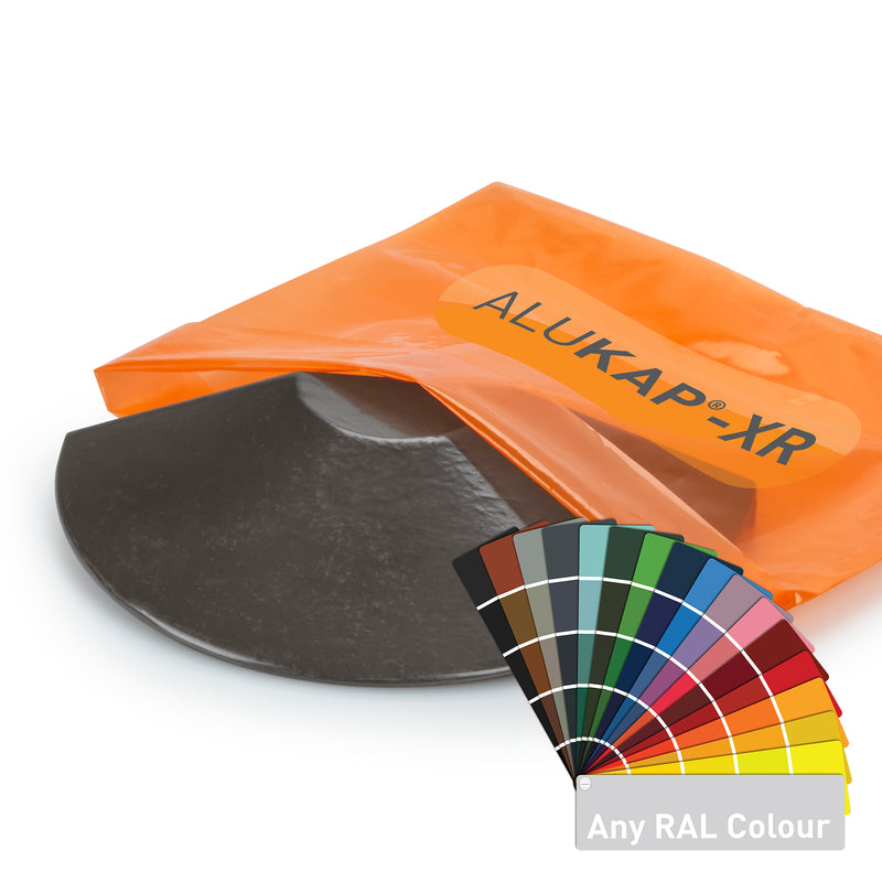 CLEAR AMBER | Alukap-XR Roof Lantern Radius End Cap