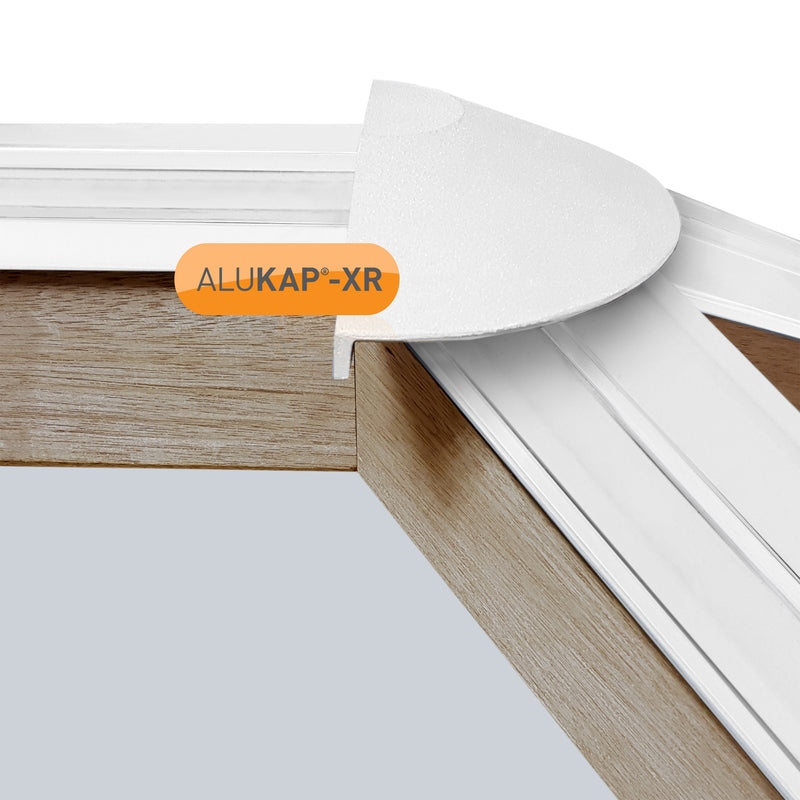 CLEAR AMBER | Alukap-XR Roof Lantern Radius End Cap