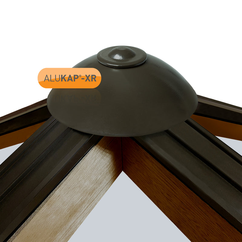 CLEAR AMBER | Alukap-XR Roof Lantern Pinnacle Top Cap