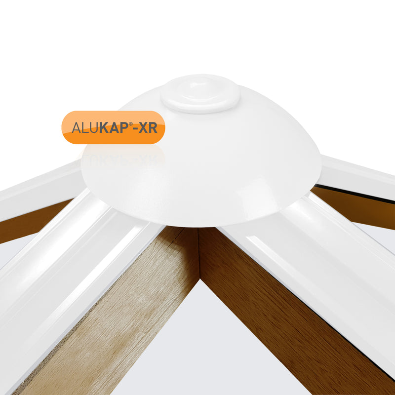 CLEAR AMBER | Alukap-XR Roof Lantern Pinnacle Top Cap