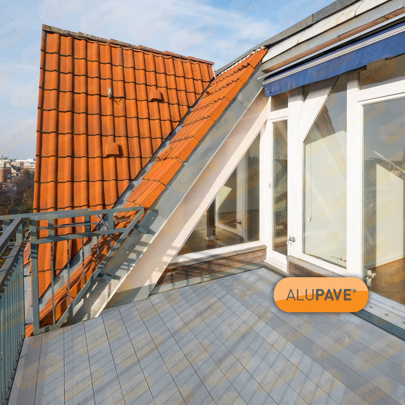 CLEAR AMBER | Alupave Full-Seal Flat Roof & Decking Board