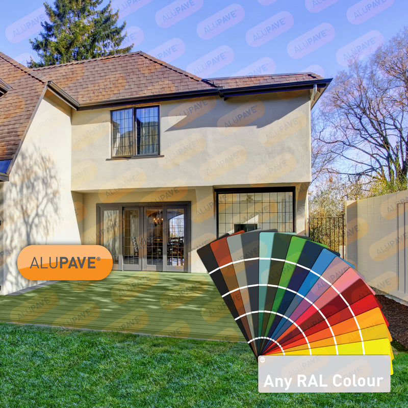 CLEAR AMBER | Alupave Full-Seal Flat Roof & Decking Board