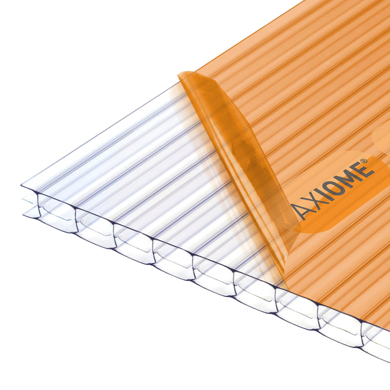 CLEAR AMBER | Axiome Clear Polycarbonate Sheet (16mm)