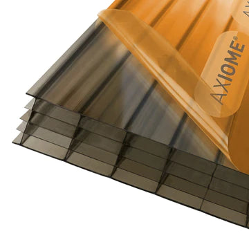 CLEAR AMBER | Axiome BRONZE Polycarbonate Sheet (25mm)