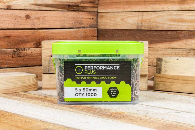 SAMAC| Performance Plus- POZI Wood Screws | 1000