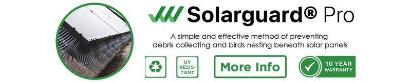 Samac | Solarguard® Protection System for Solar Panel Bird Protection