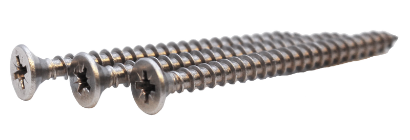 Multi Purpose Pozi Stainless Steel Screws | 100