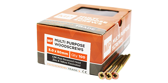 SAMAC|ZYP Pozi Csk Multipurpose Wood Screw| 50